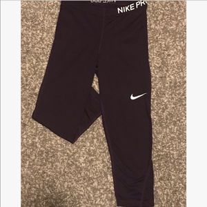 Nike Pro Crop Running Pants
